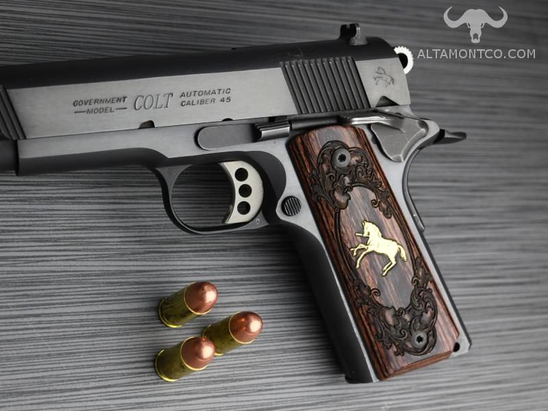 Colt 1911&Other 1911's Walnut Grip 
