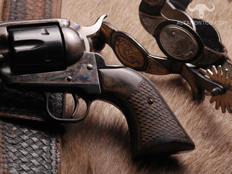GRIP KING NEW VAQUERO PISTOL GRIPS,COMPATIBLE WITH RUGER NEW VAQUERO PISTOL ONLY 