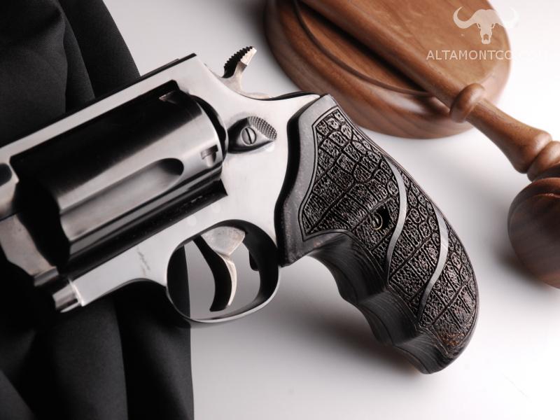 The famous Taurus Judge is a large revolver in a small package. 