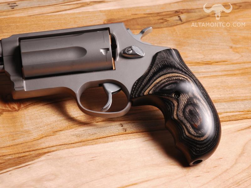 Taurus PUBLIC DEFENDER ONLY LIMITED NUMBER! Rosewood SMOOTH Revolver Grips 
