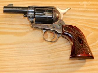 Colt Single Action Classic Panel Super Rosewood Spanish Diamond Fleur-de-Lis