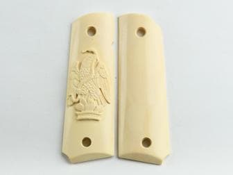 1911 Govt. Classic Panel Bonded Ivory with Mexican Eagle on Right Hand Panel</br>(Retail Price: $60)