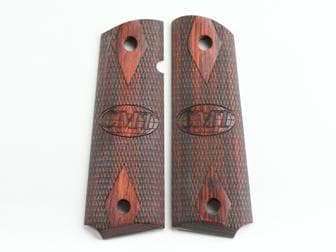 1911 Govt. Classic Panel Super Rosewood Double Diamond Checkered - CMT</br>(Retail Price $45)