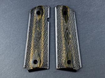 1911 Govt. Classic Panel Silverblack Triple Diamond Checkered<br>(Retail Price: $35)