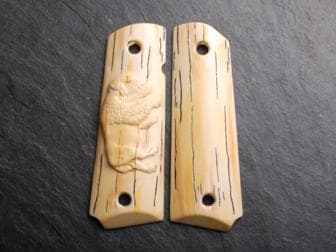 1911 Govt. Classic Panel Aged Ivory with Buffalo on Right Hand Panel</br>(Retail Price: $68)