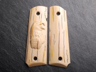 1911 Govt. Classic Panel Aged Ivory with Eagle on Right Hand Panel</br>(Retail Price: $68)