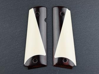 1911 Govt Dual Panel Super Rosewood/Bonded Ivory<br>(Retail Price: $48)