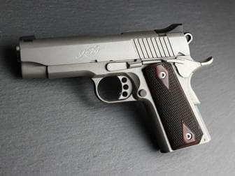 1911 Compact/Officer Classic Panel Super Rosewood Checkered