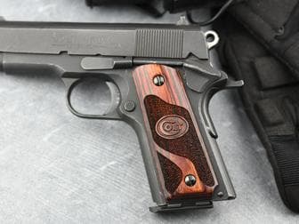 1911 Compact/Officer Classic Panel Super Rosewood Serpentine Pattern A