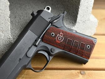 1911 Compact/Officer Classic Panel Super Rosewood Serpentine Pattern E