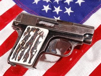 Colt .25 Auto Classic Panel Imitation Stag