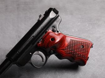 Ruger Mark II Ultima Target Super Rosewood Crocback