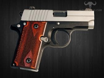 Sig 238 Classic Panel, Double Diamond Checkered, Super Rosewood