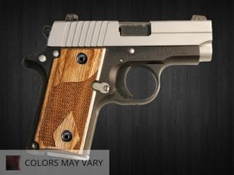 Sig 238 Classic Panel, Checkered with diamond, Super Walnut