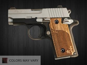 Sig 238 Classic Panel, Checkered Oak Leaf, Super Walnut