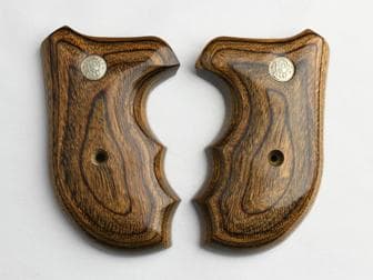 S&W J Round Bateleur Super Walnut with Medallions<br>(Retail Price: $62)